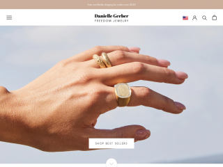 daniellegerber.com screenshot