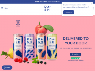 dash-water.com screenshot