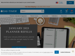 daytimer.com screenshot