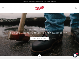 daytonboots.com screenshot