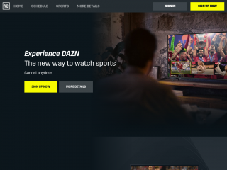 dazn.com screenshot