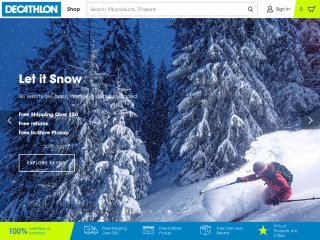 decathlon.com screenshot