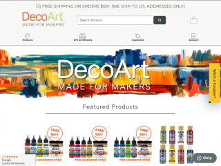 decoart.com screenshot