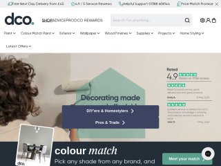 decoratingcentreonline.co.uk screenshot