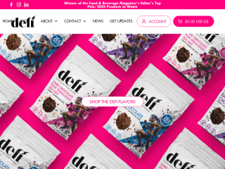 defi-snacks.com screenshot