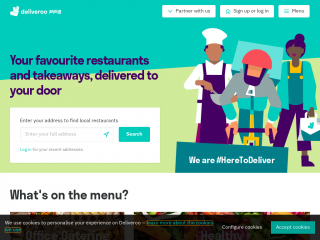 deliveroo.hk screenshot