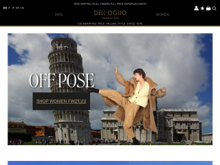 dellogliostore.com screenshot