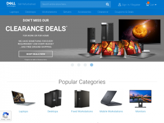 dellrefurbished.com screenshot