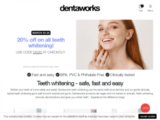 dentaworks.com screenshot