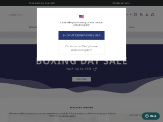 derbyhousestore.com screenshot