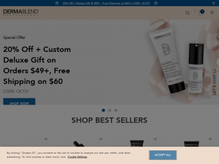 dermablend.com screenshot