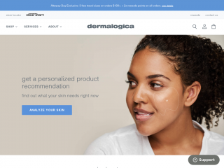 dermalogica.com screenshot