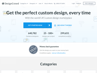 designcrowd.com screenshot