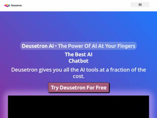 deusetron.com screenshot