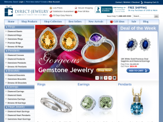 direct-jewelry.com screenshot