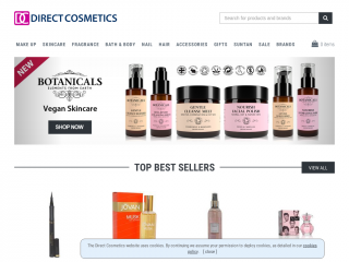 directcosmetics.com screenshot