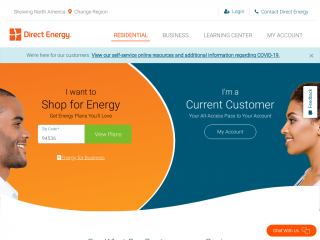 directenergy.com screenshot