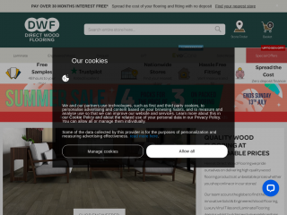 directwoodflooring.co.uk screenshot