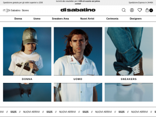 disabatinoabbigliamento.it screenshot
