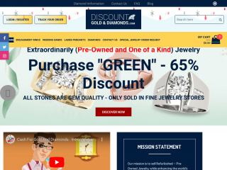 discountgoldanddiamonds.com screenshot