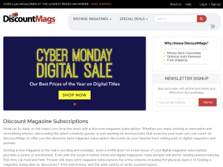 discountmags.com screenshot