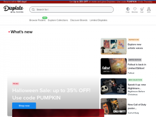 displate.com screenshot