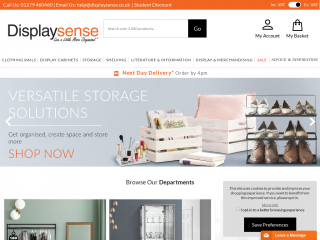 displaysense.co.uk screenshot