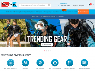 divers-supply.com screenshot