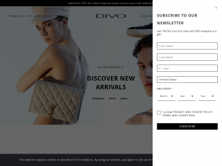 divoboutique.com screenshot