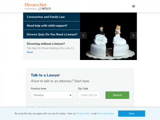 divorcenet.com screenshot