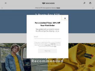 dockers.com screenshot