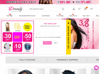 donmily.com screenshot