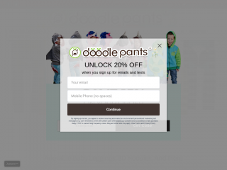 doodlepants.com screenshot