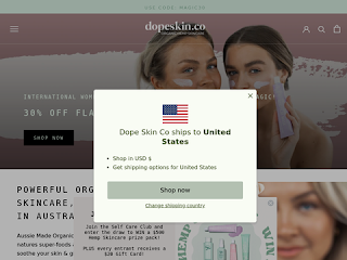 dopeskin.co screenshot