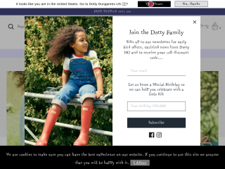 dottydungarees.com screenshot