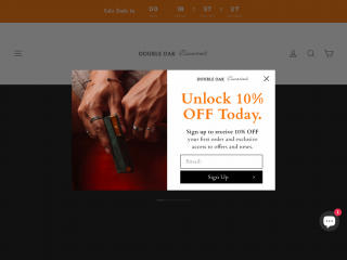 doubleoakessentials.com screenshot