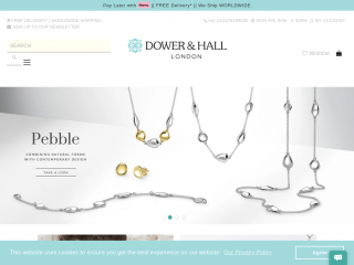 dowerandhall.com screenshot