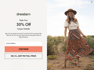 dressbarn.com screenshot