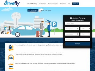 drivefly.co.uk screenshot