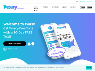 drivepeasy.com screenshot