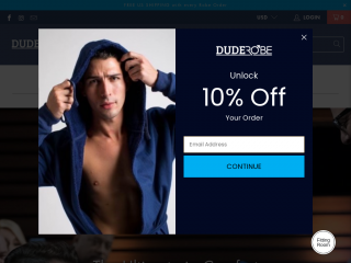 duderobe.com screenshot