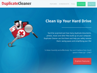 duplicatecleaner.com screenshot