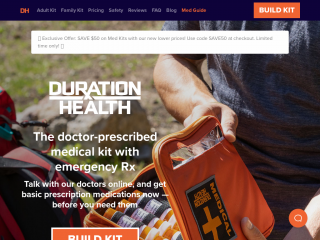 durationhealth.com screenshot