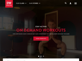 dwfitnessfirst.com screenshot