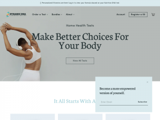 dynamicdnalabs.com screenshot
