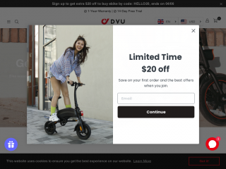 dyucycle.com screenshot