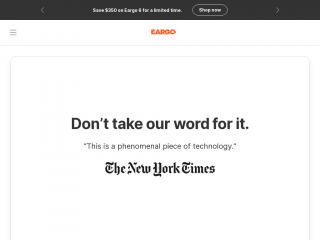 eargo.com screenshot