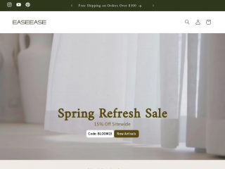 easeeasecurtains.com screenshot