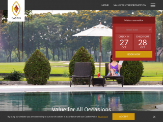 eastinhotelsresidences.com screenshot