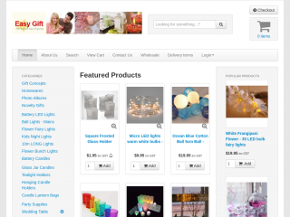 easygift.com.au screenshot